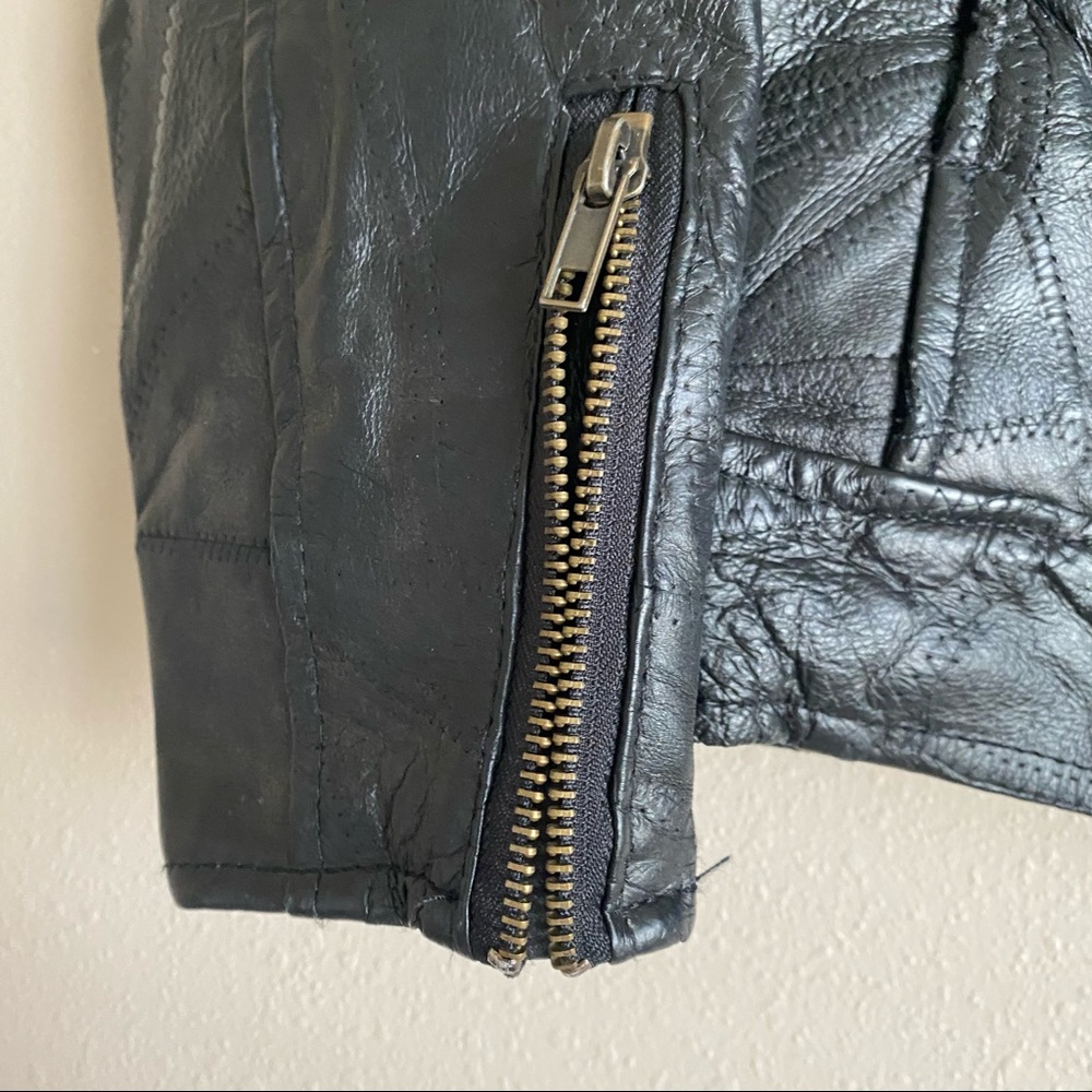 M Collection Leather Jacket - Picture 7 of 16